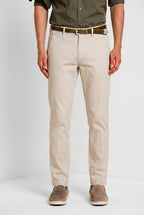 Torino Flex Hose Chino Herren aus Stretch-Gabardine slim fit ①