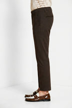 Torino City Icon Flex Hose Chino Herren aus Cavallery aus Baumwolle und Leinen Stretch slim fit