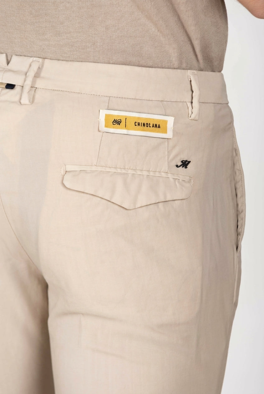 Torino City Hose Chino Herren aus Wolltwill slim fit