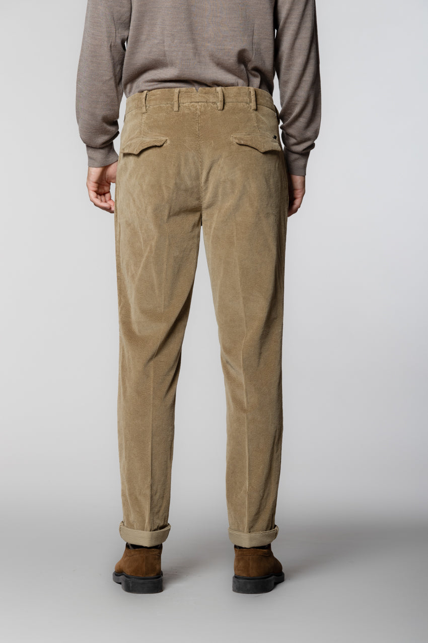 Boston 2 Pinces Chinohose Herren aus Cord 500 Rippen relaxed fit
