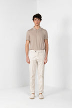 Boston pantalone chino uomo in cavallery stretch relaxed fit
