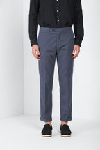 Boston Hose Chino Herren aus Stretch-Cavallery relaxed fit