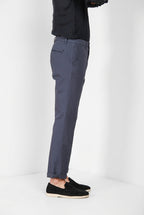 Boston Hose Chino Herren aus Stretch-Cavallery relaxed fit