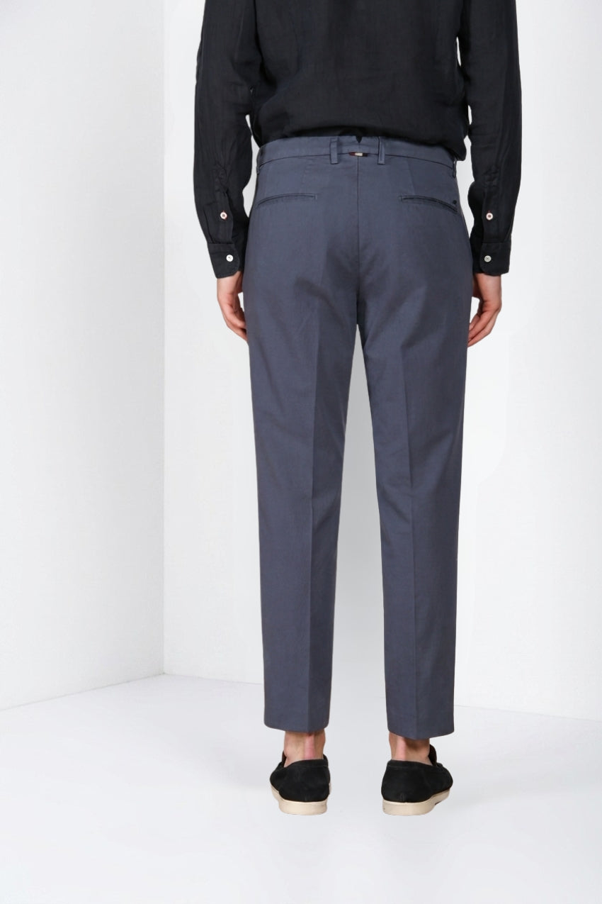 Boston Hose Chino Herren aus Stretch-Cavallery relaxed fit