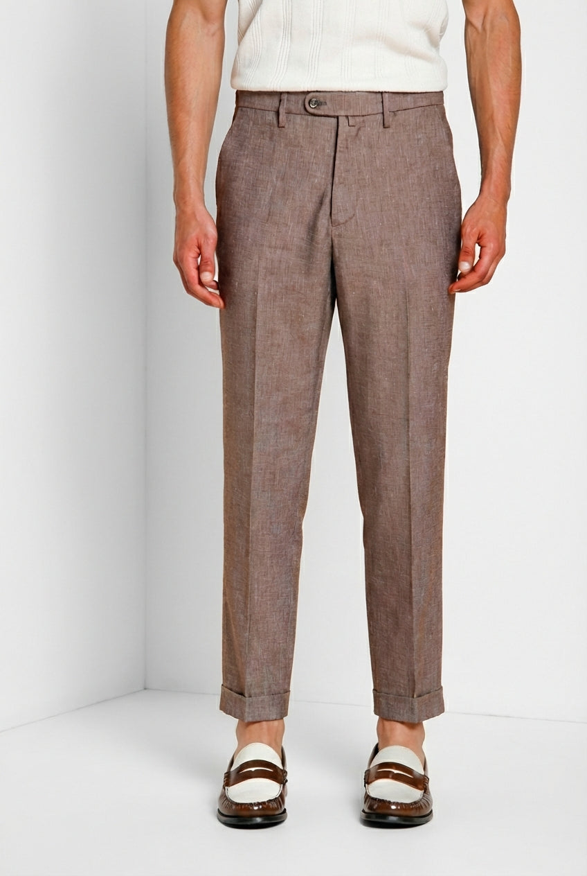 Boston Hose Chino Herren aus Denim Diagonalbindung relaxed fit