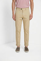 Boston pantalone chino uomo in twill leggero stretch relaxed fit