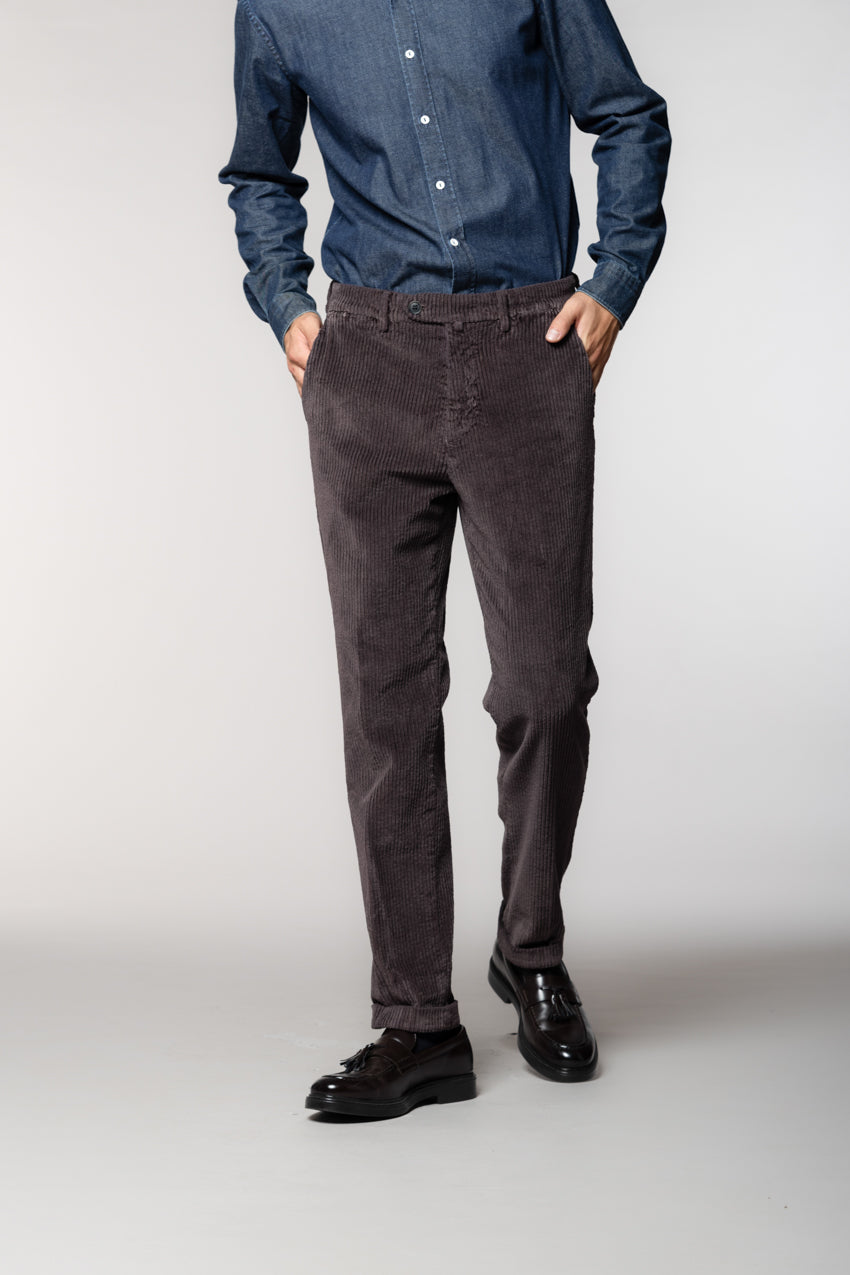 Boston Herren-Chinohose aus Cord-Feincord relaxed fit