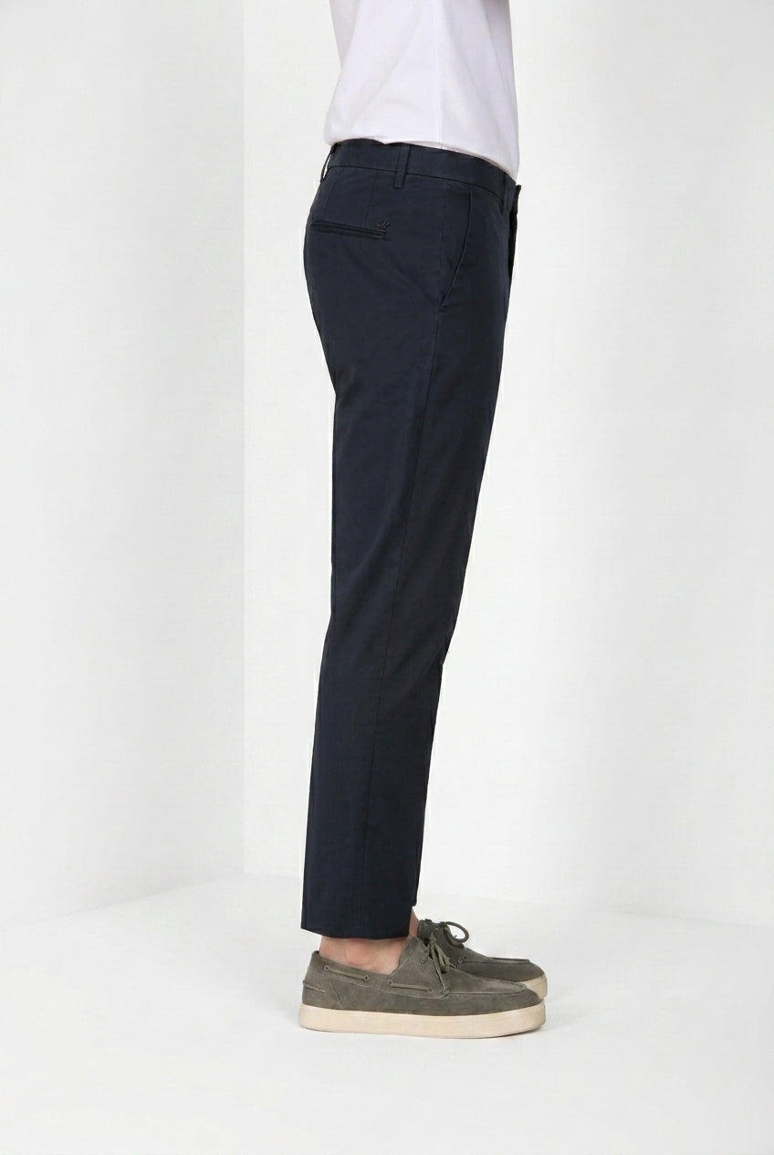 Boston Hose Chino Herren aus leichtem Stretch-Twill relaxed fit