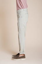 Boston pantalone chino uomo in twill leggero stretch relaxed fit