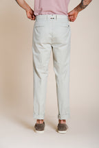 Boston pantalone chino uomo in twill leggero stretch relaxed fit