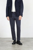 Garden pantalone chino uomo in bull stretch carrot fit