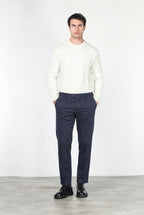 Garden pantalone chino uomo in bull stretch carrot fit