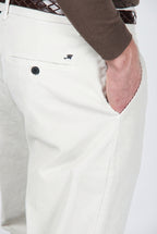 Paris Herren Chinohose aus Cord 1000 Rippen Stretch Carrot Fit ①