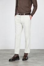 Paris Herren Chinohose aus Cord 1000 Rippen Stretch Carrot Fit ①