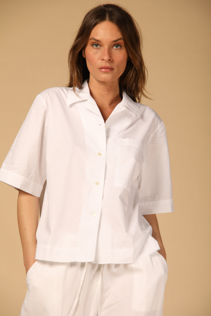Bild 1 von Damenhemd Modell Florida in Weiß von Mason's