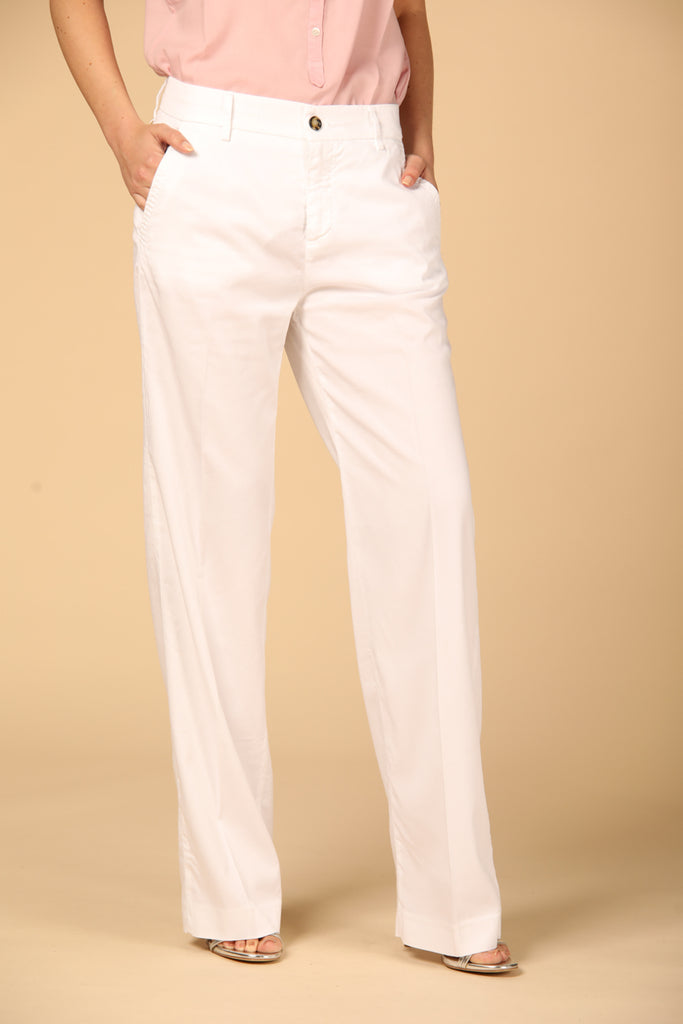 Bild 1 von Damen-Chinohose, Modell New York Straight, in Weiß von Mason's
