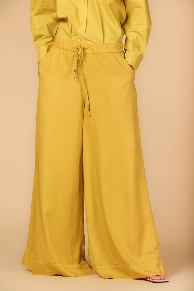 Bild 1 von Damen-Chinohose, Modell Portofino in Gelb,relaxed Passform von Mason's