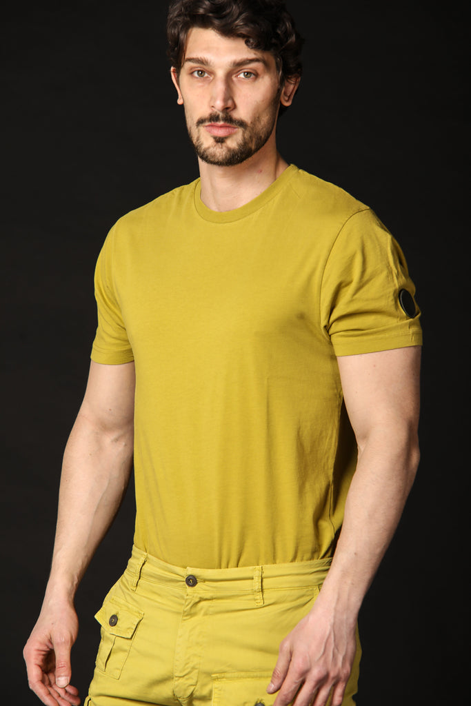 Bild 1 des Herren-T-Shirts, Modell Tom MM in Limettengrün, Regular-Fit von Mason's