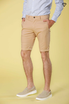 London bermuda chino uomo in cotone pima regular fit ①