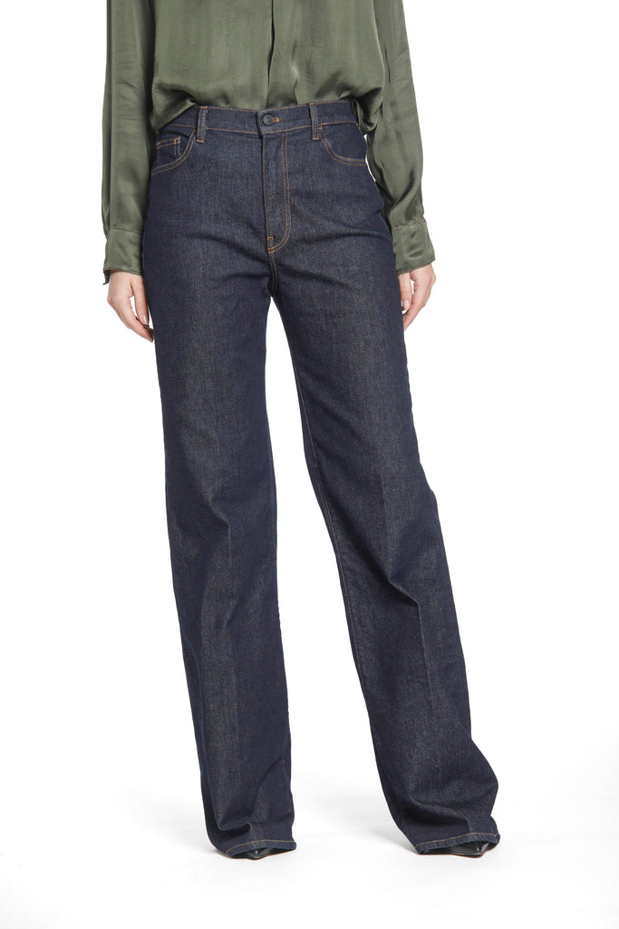 Bild 2 von Damen Hose 5 Taschen Denim Marineblau Modell Sienna von Mason’s