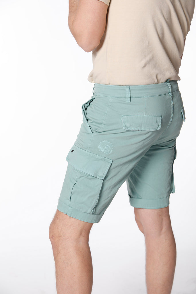 Chile Cargo-Bermuda-Shorts für Herren aus Stretch-Satin Regular ①