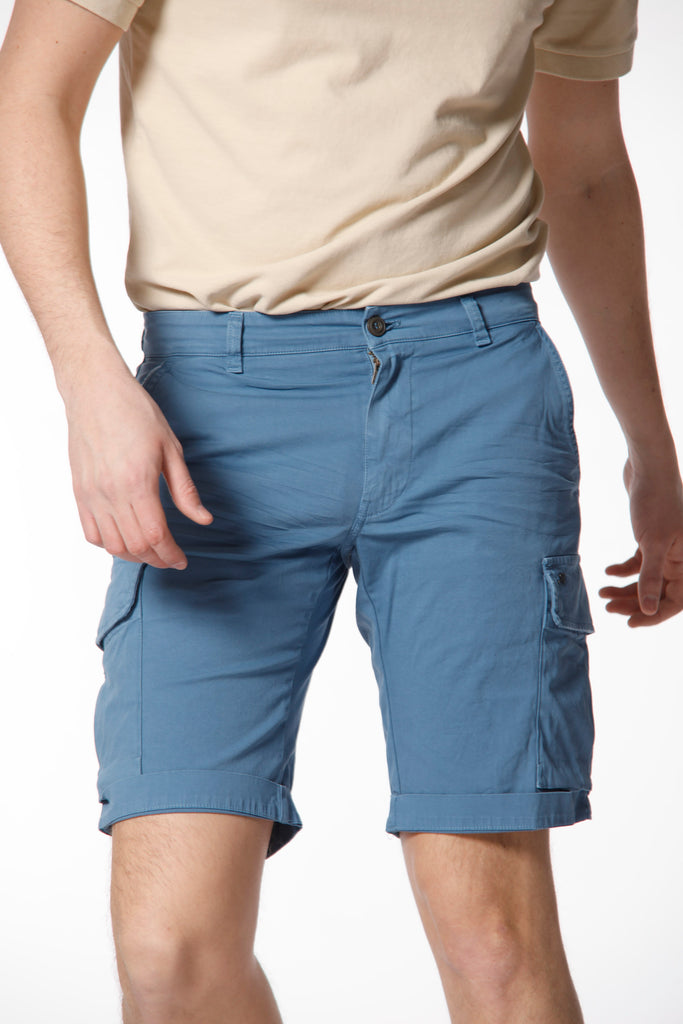 Chile Cargo-Bermuda-Shorts für Herren aus Stretch-Satin Regular  ①