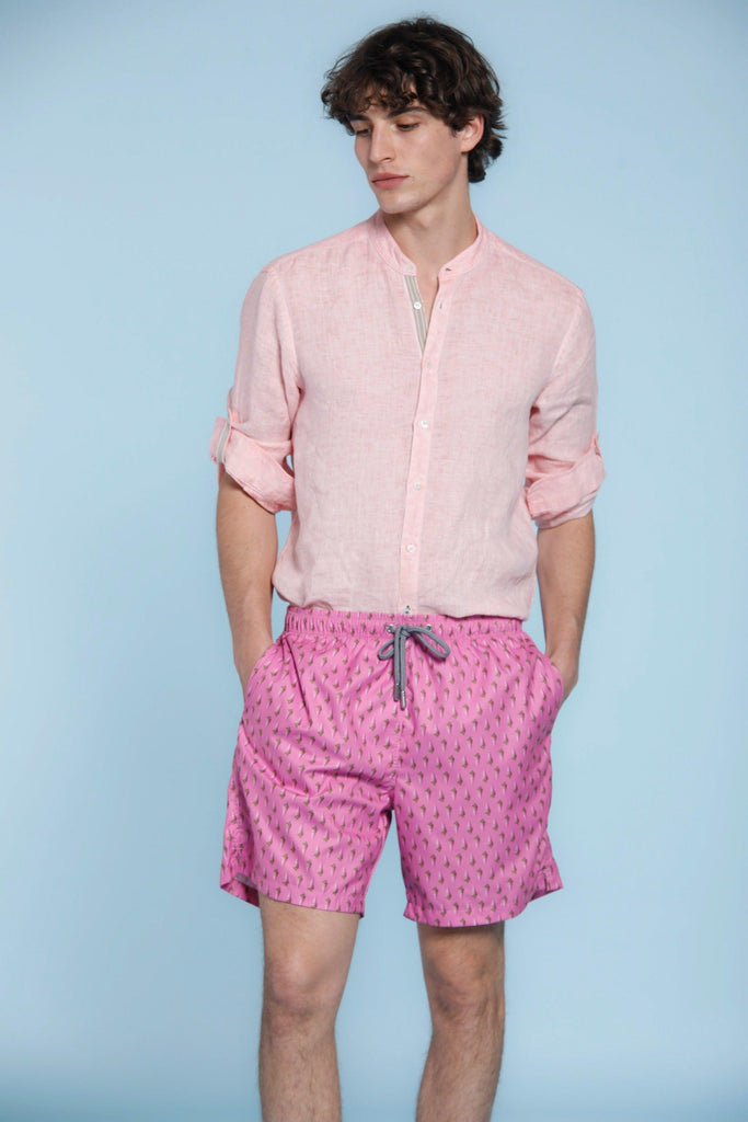 Versilia Beach Chinos Herren-Badehose mit Eiscreme-druck