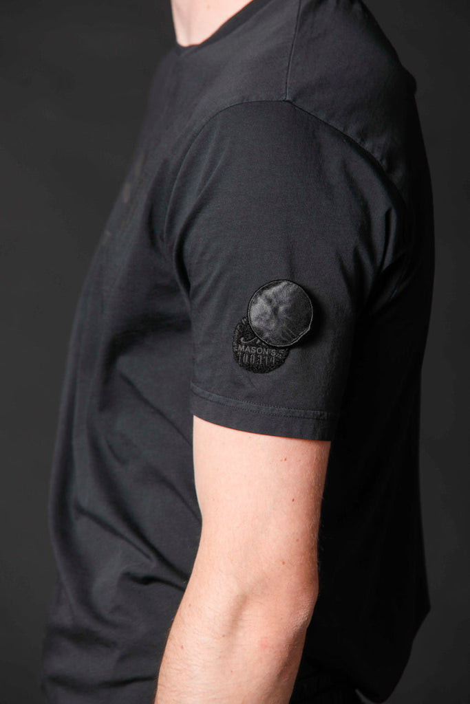 Bild 2 von Herren-T-Shirt Modell Tom MM limitierte Auflage schwarz Farbe von Mason's