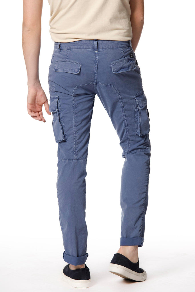 Chile Cargohosen für Herren aus elastischem Twill mit spezieller Waschung Extra Slim fit