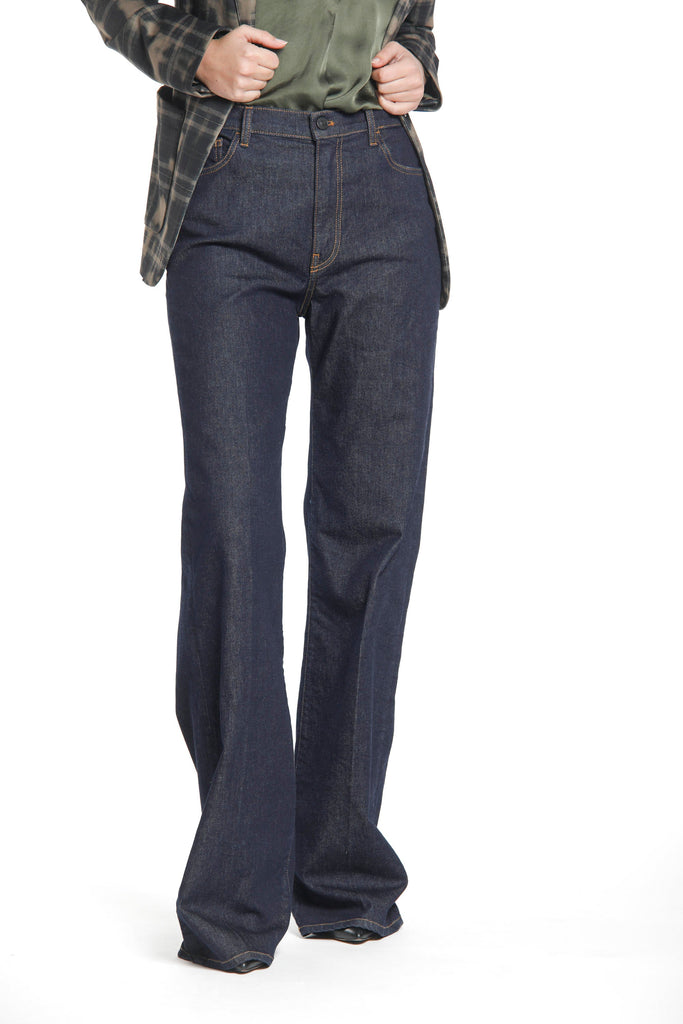 Bild 3 von Damen Hose 5 Taschen Denim Marineblau Modell Sienna von Mason’s