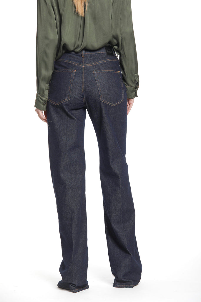 Sienna Damen 5-Pocket-Jeans in Straight Schnitt aus Stretch-Denim