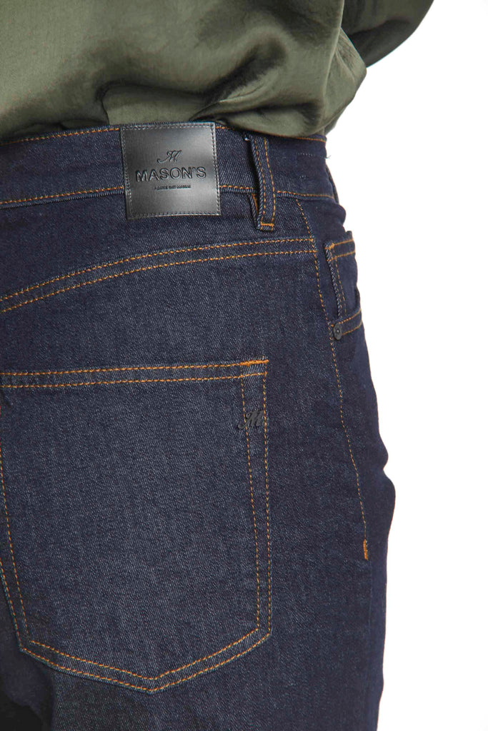 Bild 5 von Damen Hose 5 Taschen Denim Marineblau Modell Sienna von Mason’s