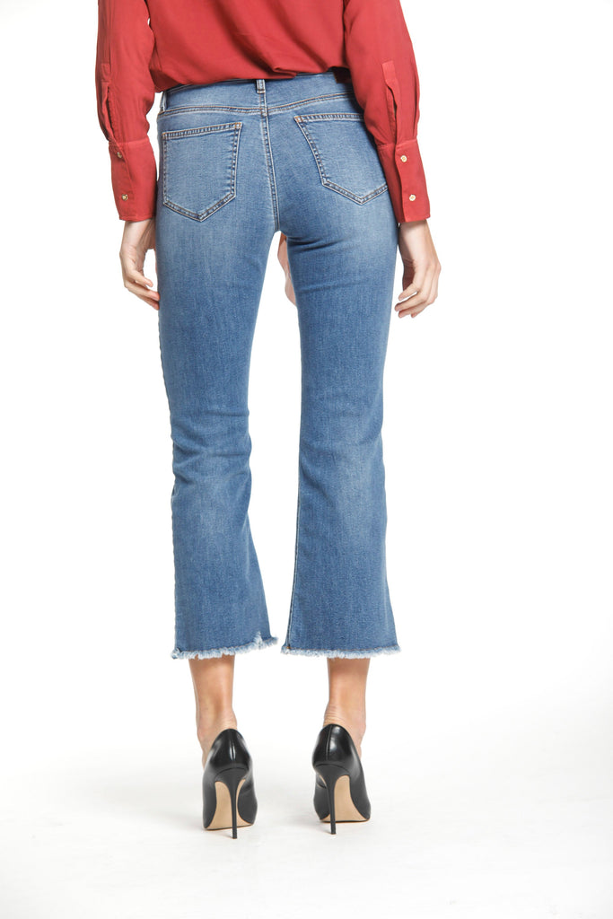 Olivia Damen-Slim-Fit-Jeans mit fünf Taschen aus Stretch-Denim
