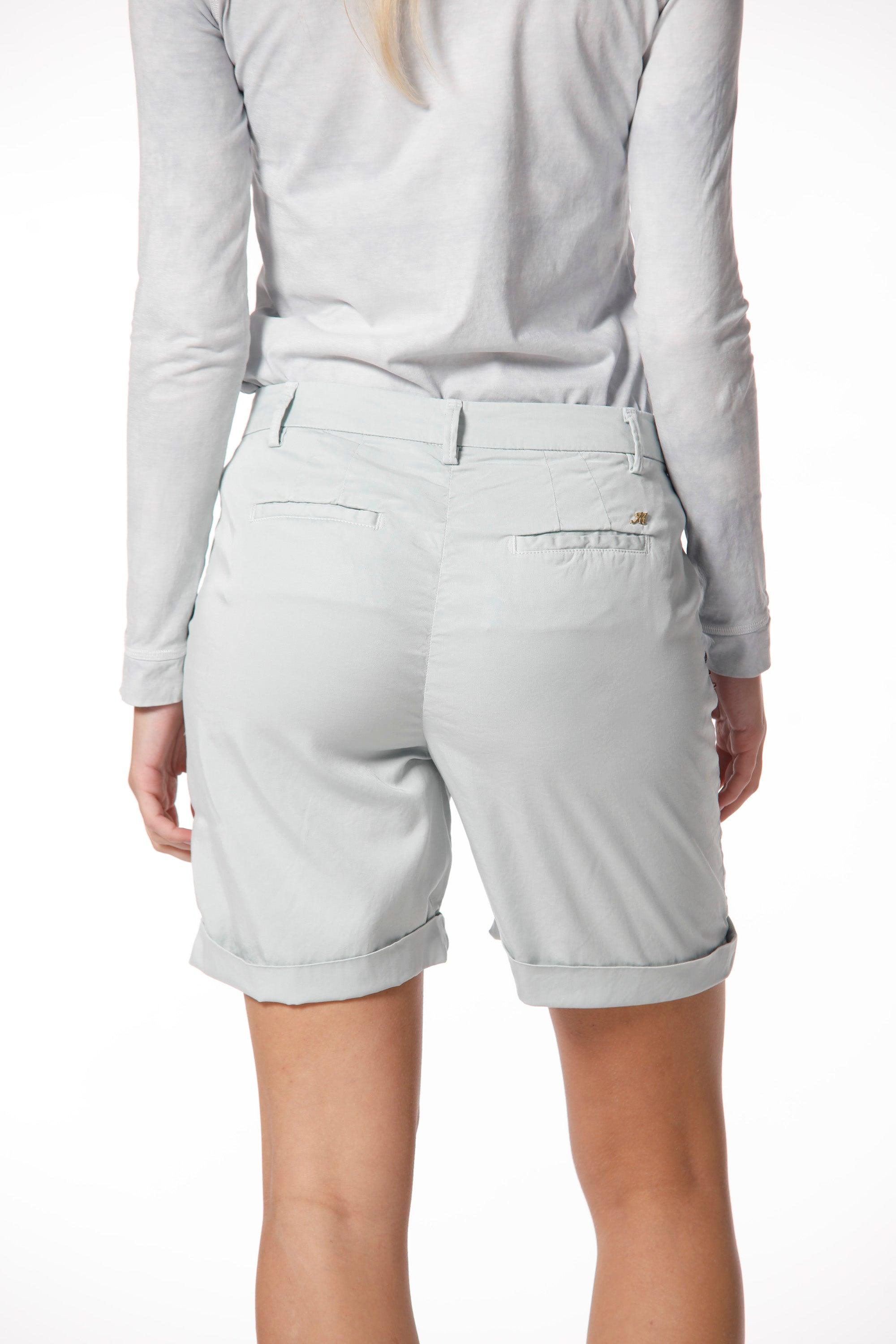 Jaqueline Curvy bermuda chino donna in tencel con borchie curvy - Mason's