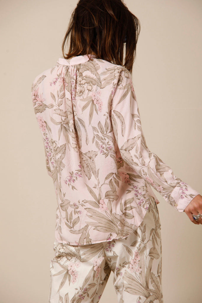 Adele Damen-Langarmshirt aus Tencel mit Blumendruck