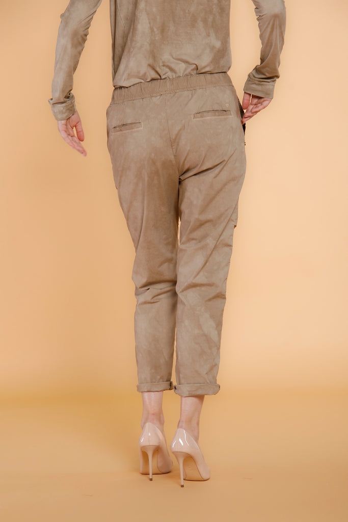 Fatigue Jogger Damen-Chinohose aus Parachute Tuch