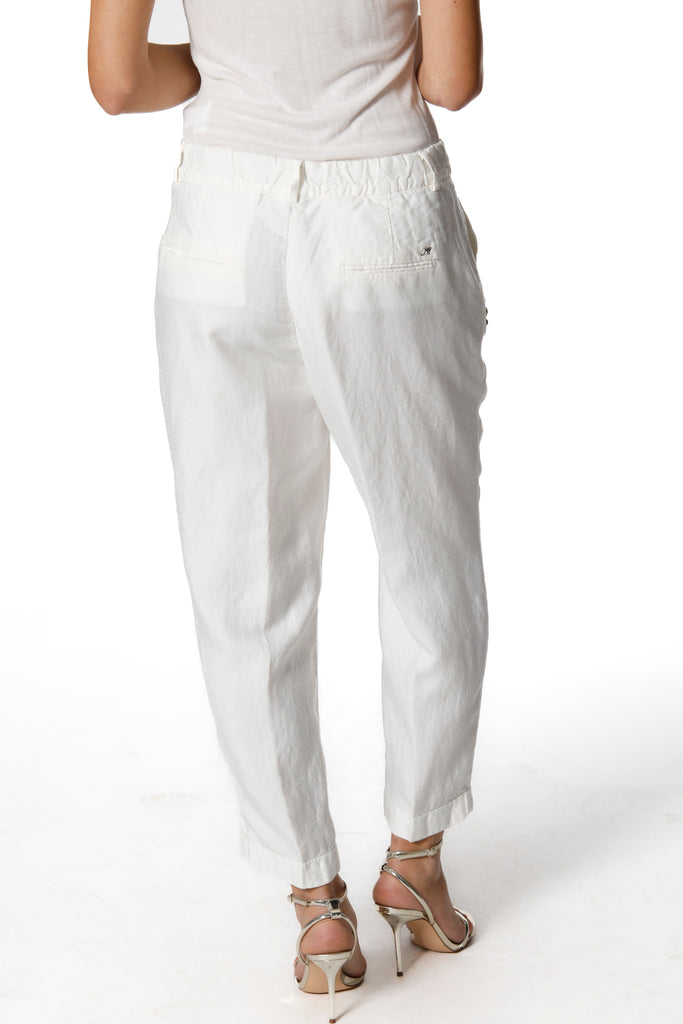 Linda Summer Damen-Chinohose aus entspanntem Tencel und Leinen Passform