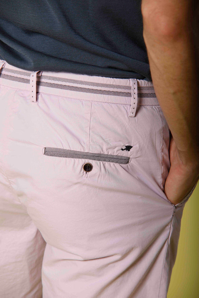 Bild 2 von Mason's wisteria slim fit stretch gabardine herren chino bermuda shorts mit bändern torino tapes