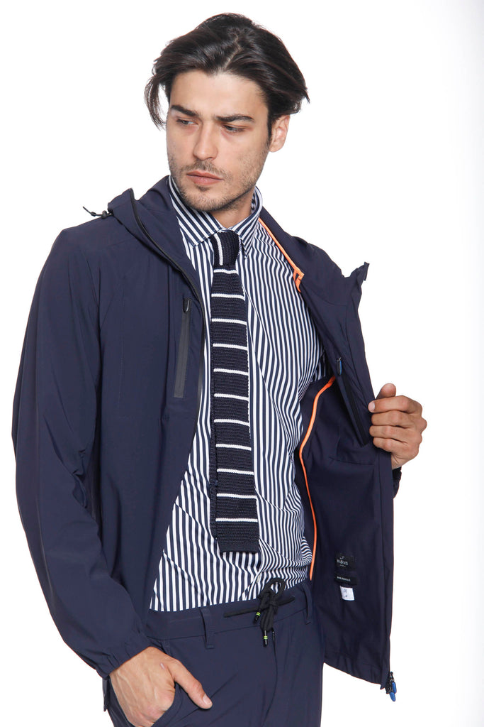 King Dynamic Herrenjacke aus super technischem Jersey mit Kapuze